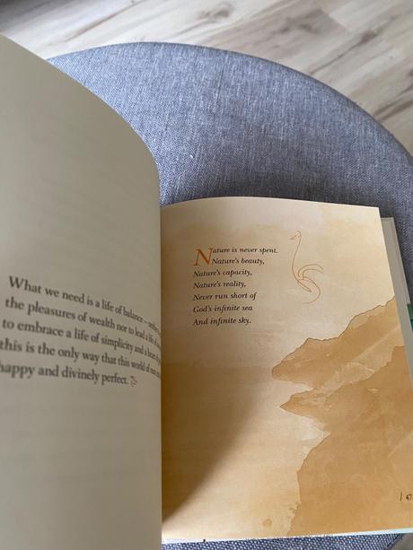 Listen to nature living in harmony with the earth,