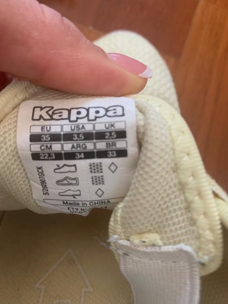 Letné ľahké nasúvacie tenisky, kappa,35