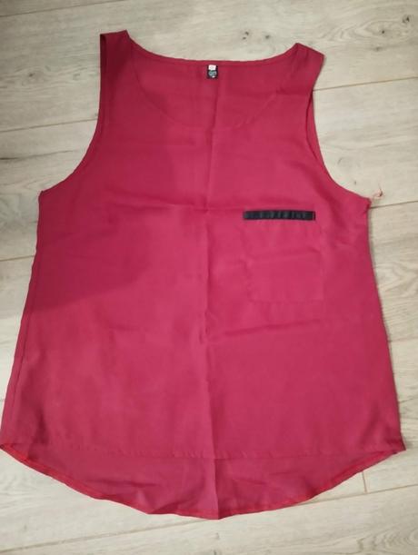Červený dámsky top, m