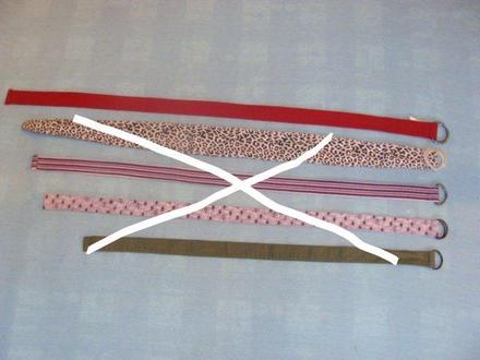 Opasok detský červený,