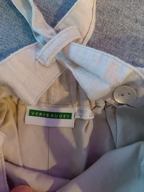 Ľanová súprava, vertbaudet,74