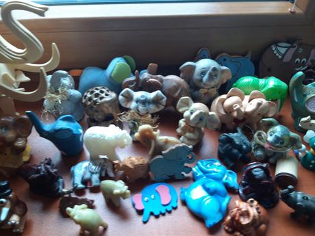 Zbierka slonov 60 ks, 