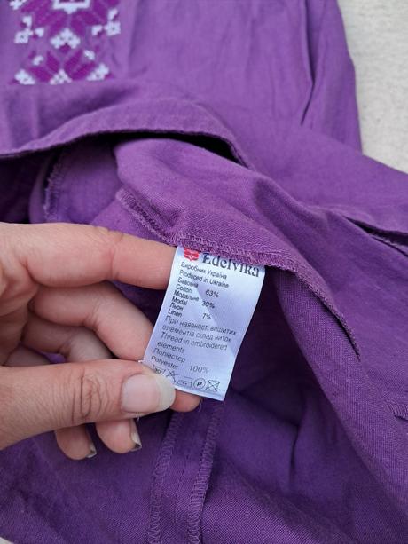 Edelvika embroidered linen dress ľanové letné šaty, s