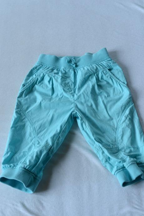 Plátené kraťasy pod kolená, tesco,110