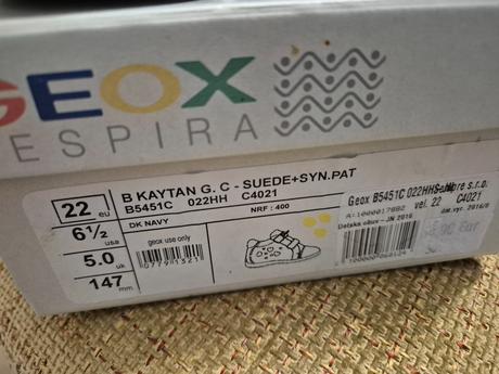 Topánočky, geox,22