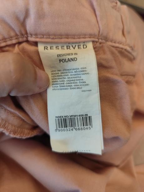 Ružová suknička, reserved,m
