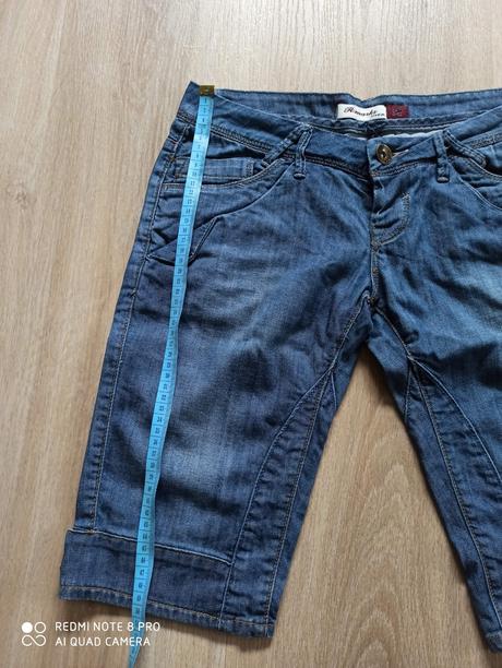 Rifľové kraťasy dlhšie, m