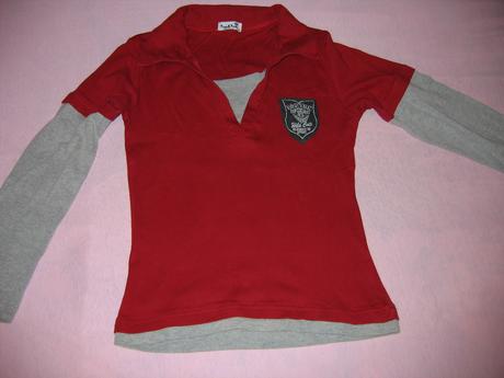 Dievčenské tričko s dlhým rukávom - 2ks, 146