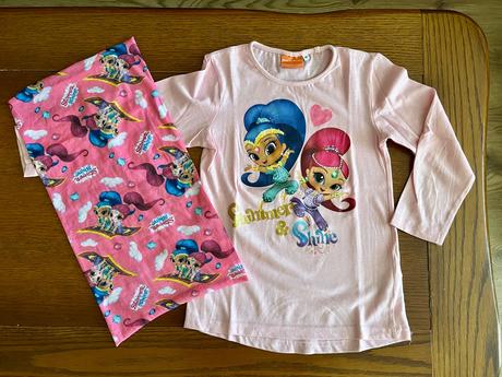 Nákrčník - multifunkčná šatka shimmer & shine, nickelodeon