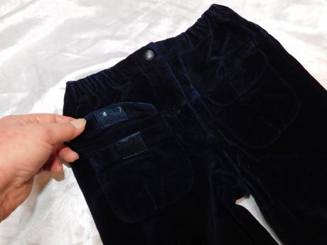 Artoni luxusne velurove nohavice, 98