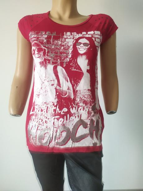 685 bordove tricko, s