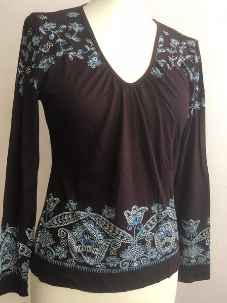 Dámske tričko s ornamentom veľ.m, m