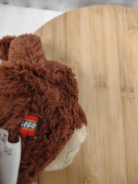 Plyšová opička, lego duplo, 22 cm, 