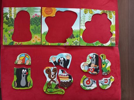 Puzzle disney, krtko, včielka maja, 