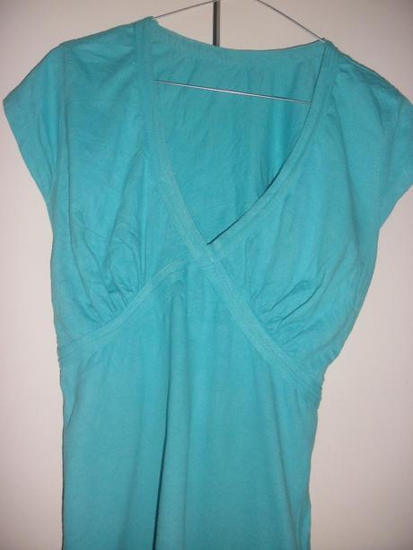 Tyrkysové tričko, s