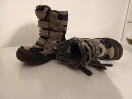 Teplé vysoké topánky veľ. 25, 25