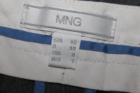 Klasické nohavice mango v. 38/40, mango,40