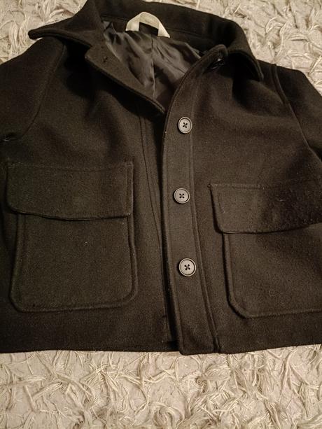 Dievčenská bunda krátka, h&m,140