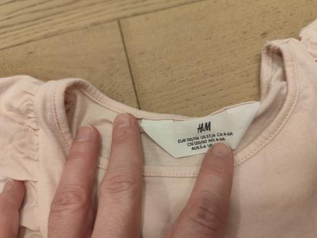 Dievčenské šaty, h&m,116