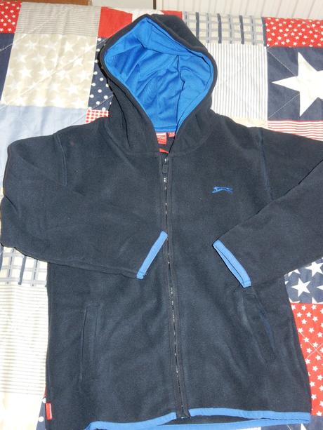 Teplejšia flísová mikina, slazenger,110