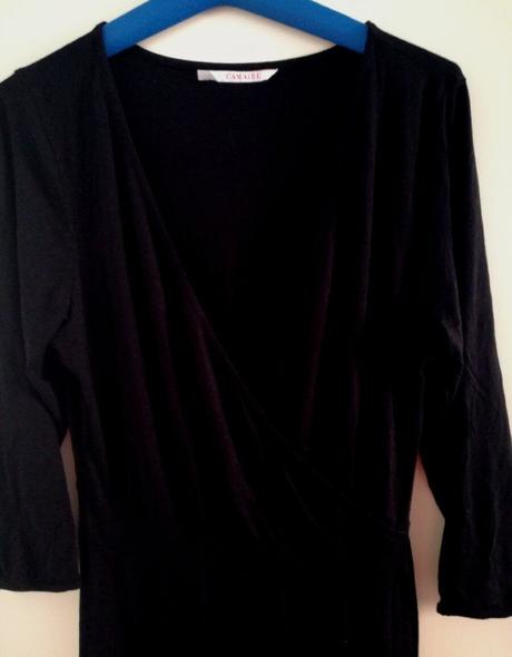 Camaïeu dámske zavinovacie midi šaty vel. l, camaieu,l