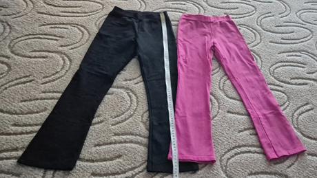 2x zvonové legínky, modelko,134