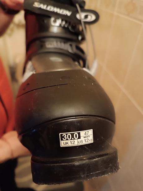 Pánske lyžiarky, salomon,47