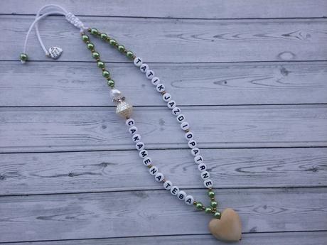 Ruženec/talizman do auta, 