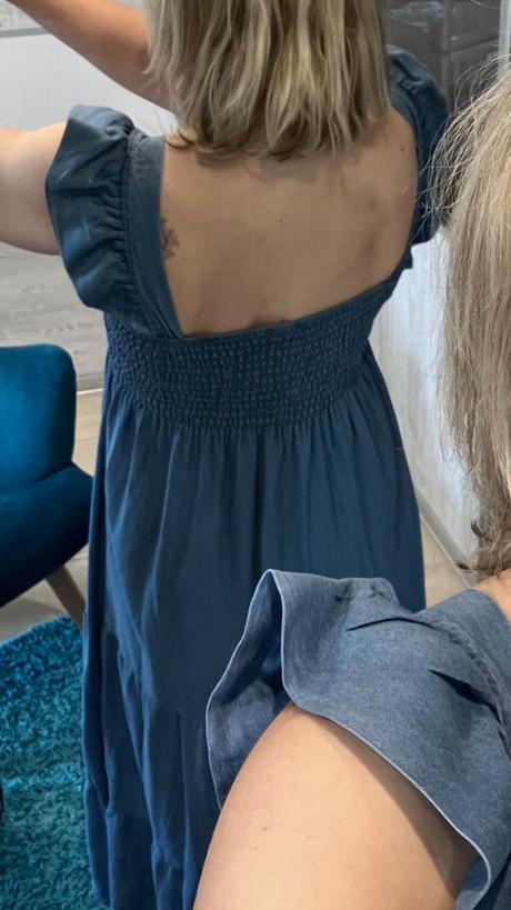 Šaty rifľové letné, l / m / s