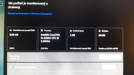 Predám pc lenovo typ f0b1 bez stojanu funkčný., lenovo