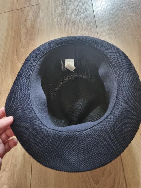 Modrý klobúk reserved 134/140, reserved,134