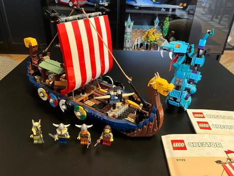Lego creator 31132 vikingska loď a morský had,, 