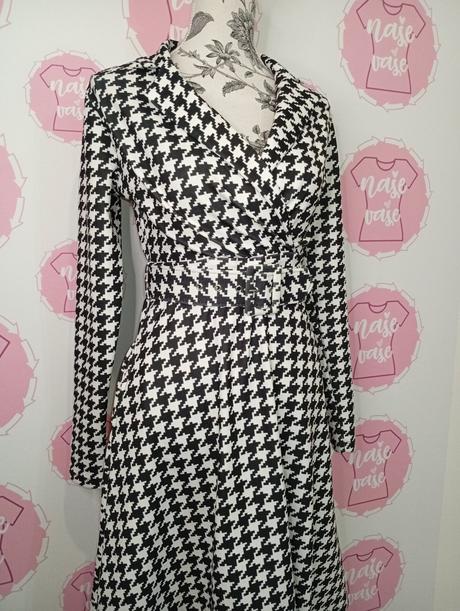 Šaty s vreckami aj s opaskom 34/36, 36