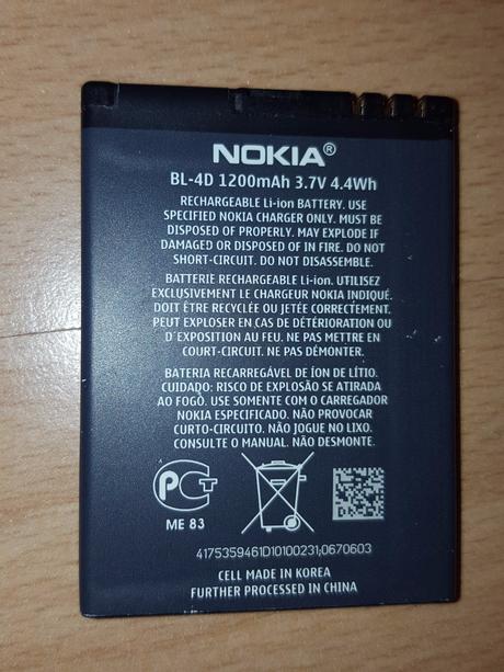 Nokia n97 mini - baterka, nokia