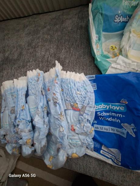 Plienky do vody, 4 kg - 9 kg