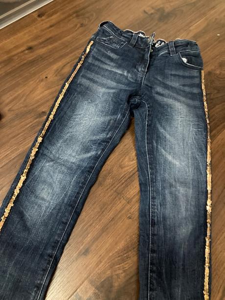 Zateplené rifle, c&a,122