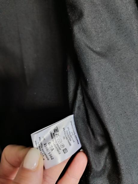 Koženková bunda podšitá látkou, 122