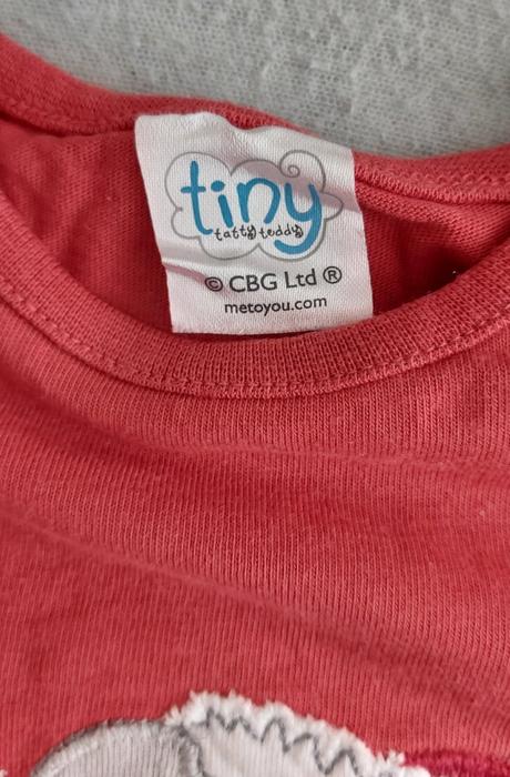 Vianočné pyžamko/úpletová súprava 86, tiny ted,86