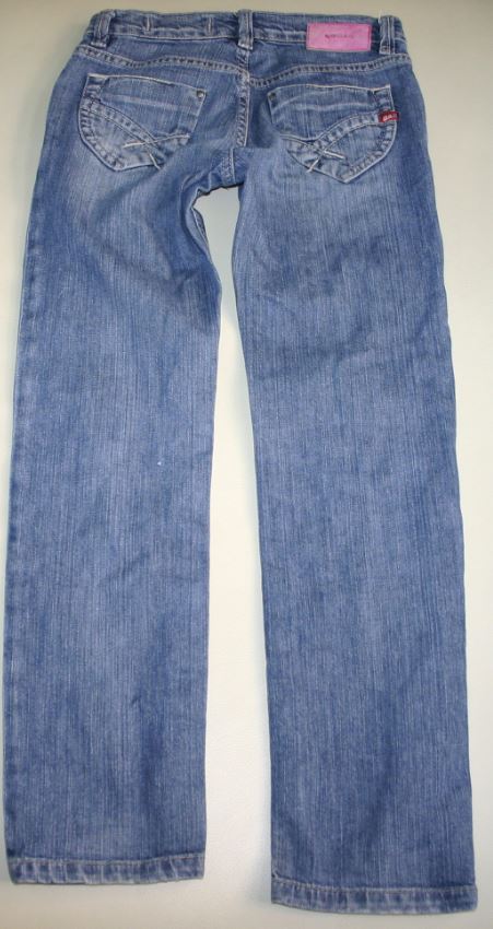 140 gas kvalitné riflové nohavice,9-10 r., 140