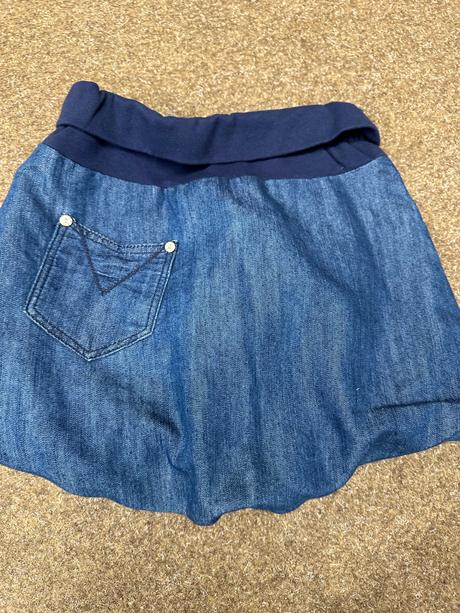 Balónová riflova sukna, lego,116