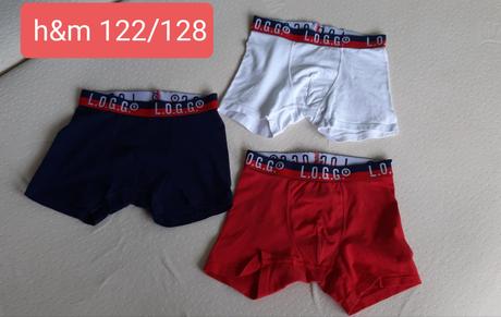 H&m 122/128 boxerky, h&m,122