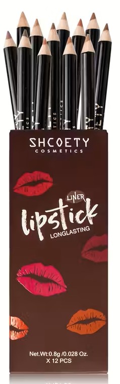Shcoety - lipstick 12 dielna sada,