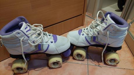 Dvojradové detské korčule, 38