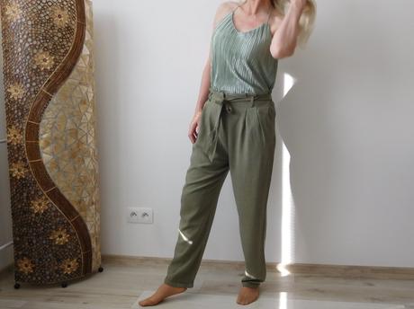 Nohavice dámske letné bavlnené, s,, tom tailor,s