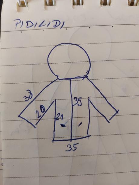 Zimná bunda pidilidi, pidilidi,86