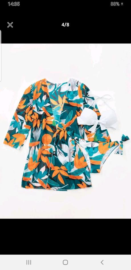 Plavky s kimonom, l / m / s