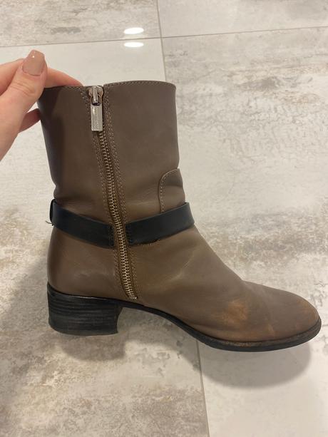 Kožená členková obuv michael kors, michael kors,38