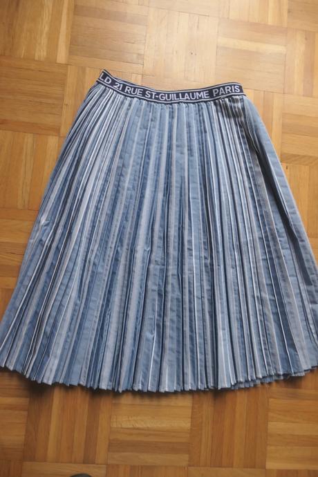 Karl lagerfeld luxusna ikonicka plisovana xs-l, m