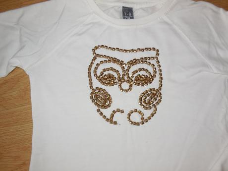 Tričko so sovičkou, zara,128