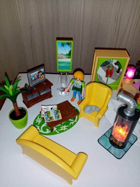 Playmobil spálňa + obývačka,